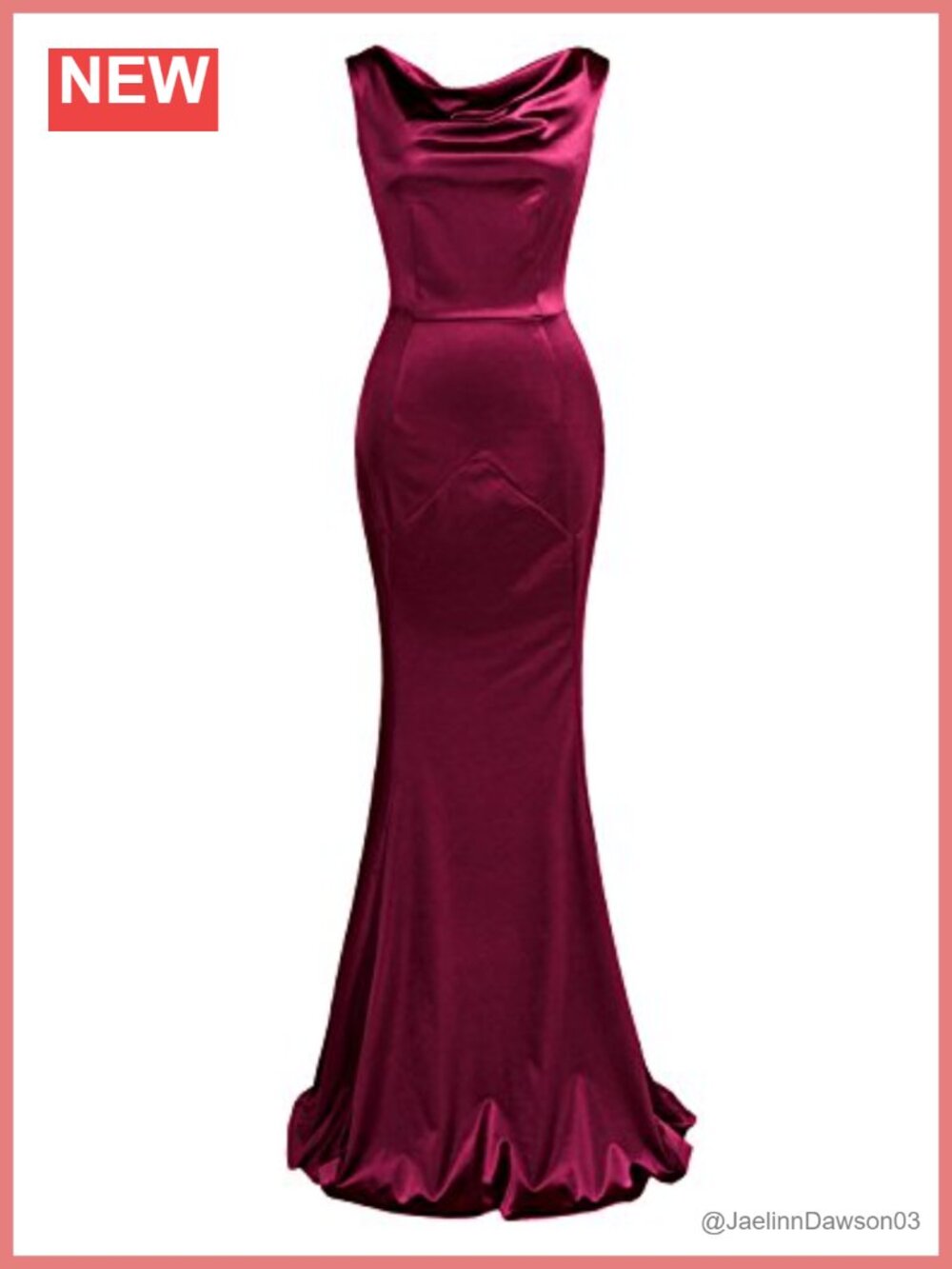 Elegant Mermaid Sleeveless Formal Evening Gown Polyester Spandex